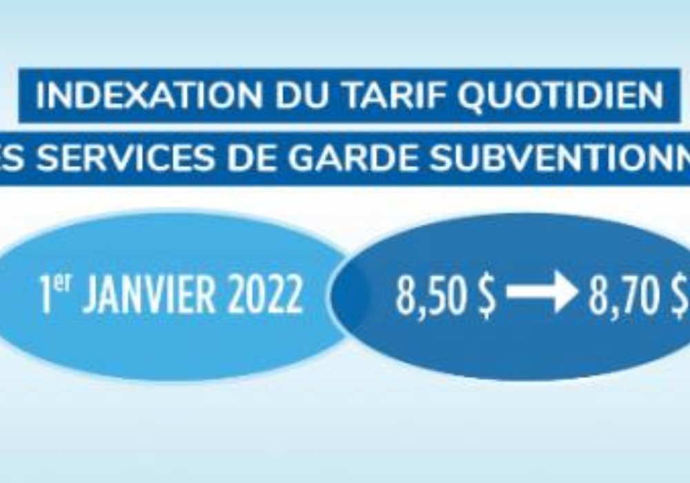 Indexation de la contribution réduite